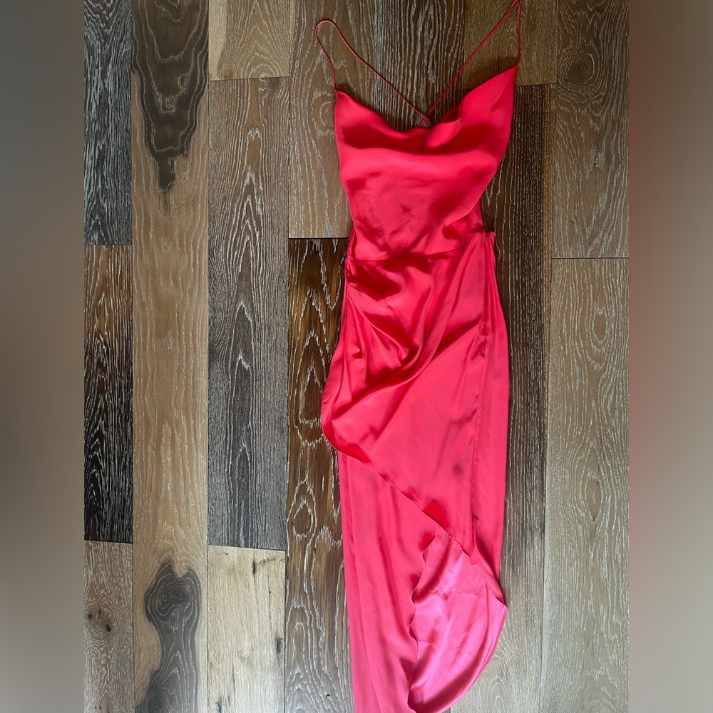 Haney holly dress coral NWT - Picture 4 of 11